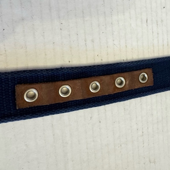 Fossil Utility Gear Belt with Leather Trim Blue Casual Men's 32 - Picture 14 of 15